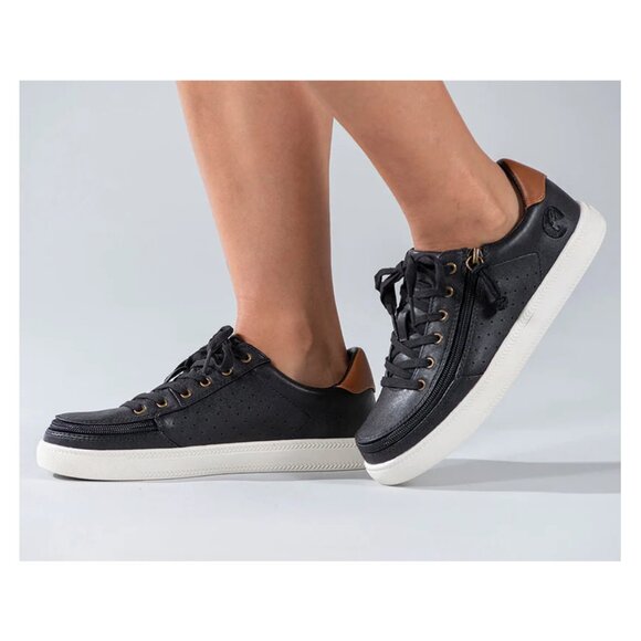 NEW Billy Footwear Men's Adaptive Low Top Zip Top Sneakers Black Size 13 M BY726 - Picture 6 of 6